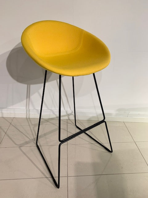 Pedrali Gliss 916 baarituoli keltainen, 6 kpl