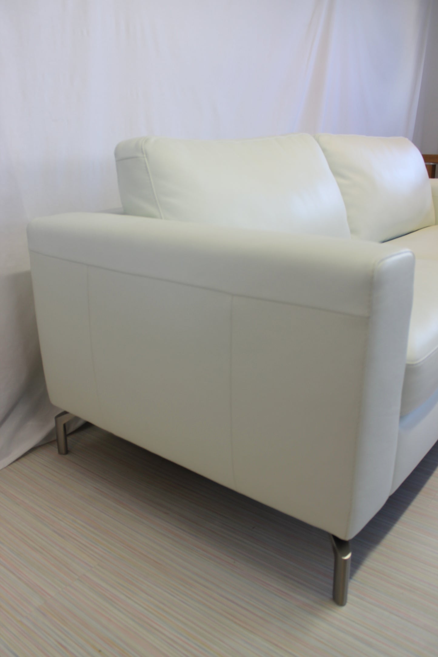 Natuzzi Editions Sollievo nahkasohva, valkoinen