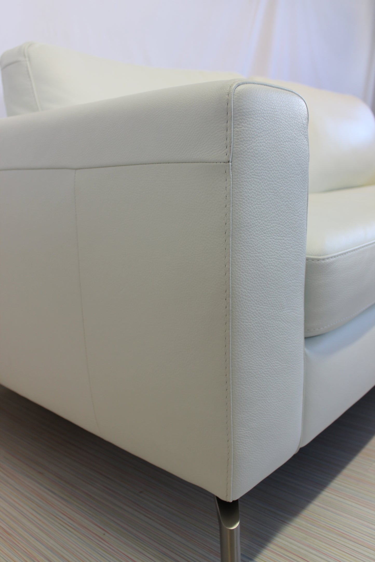 Natuzzi Editions Sollievo nahkasohva, valkoinen