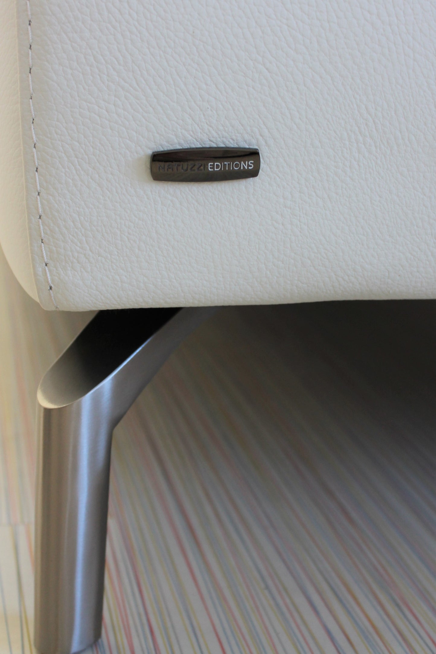 Natuzzi Editions Sollievo nahkasohva, valkoinen