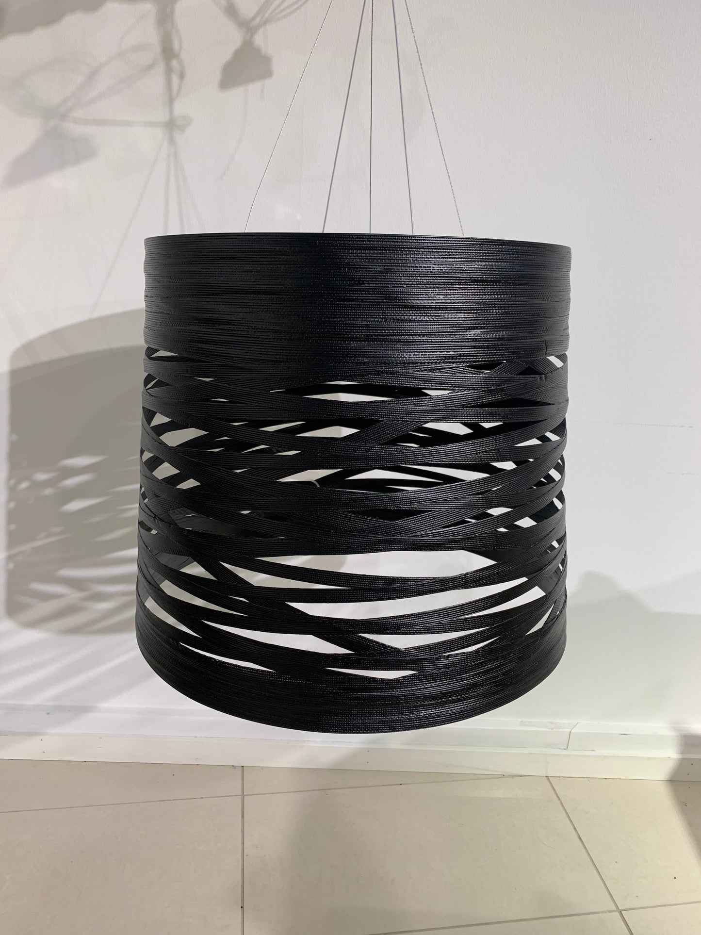 Foscarini Tress Grande kattovalaisin, musta