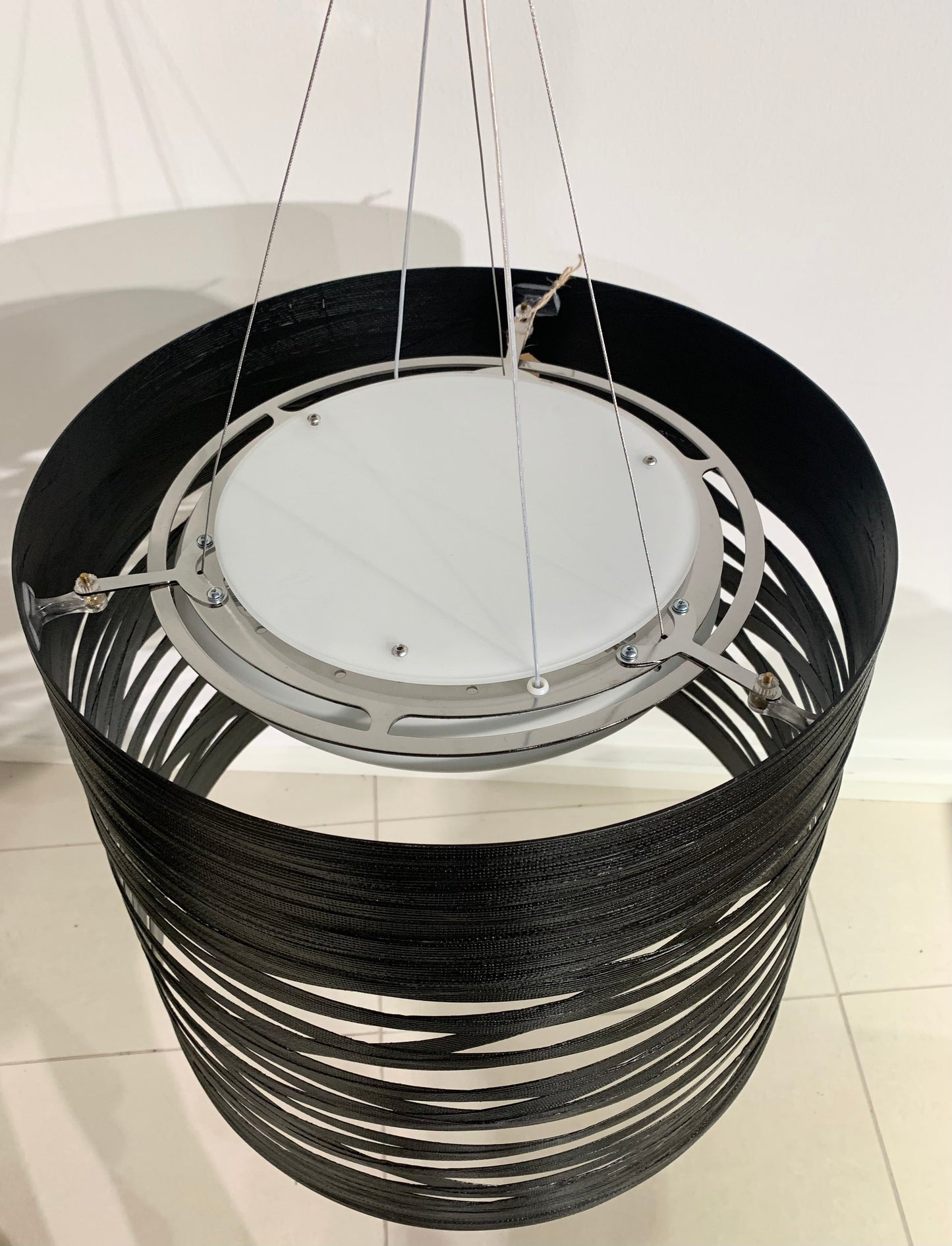 Foscarini Tress Grande kattovalaisin, musta